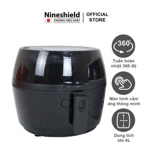 Nồi Chiên Không Dầu Nineshield KB 6001 Điện Tử Dung Tích Lớn