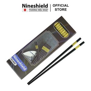 Hộp 10 đôi đũa mạ vàng Nineshield NS02 - Ảnh 8