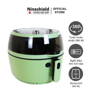 Nồi Chiên Không Dầu Nineshield KB 6001M - Chính hãng