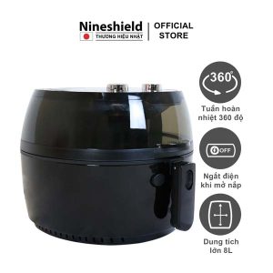 Nồi Chiên Không Dầu Nineshield KB 6001M - Chính hãng - Ảnh 2