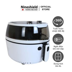 Nồi Chiên Không Dầu Nineshield KB 6001M - Chính hãng - Ảnh 3