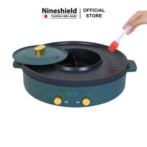 Nồi lẩu nướng điện đa năng nineshield KB-518 - Tiết kiệm điện - Ảnh 11