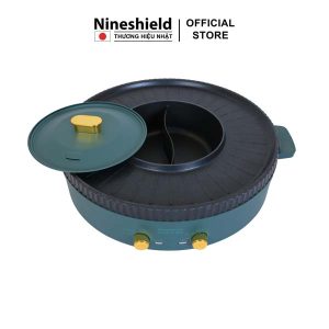 Nồi lẩu nướng điện đa năng nineshield KB-518 - Tiết kiệm điện - Ảnh 12