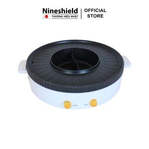 Nồi lẩu nướng điện đa năng nineshield KB-518 - Tiết kiệm điện - Ảnh 3