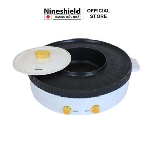Nồi lẩu nướng điện đa năng nineshield KB-518 - Tiết kiệm điện - Ảnh 9