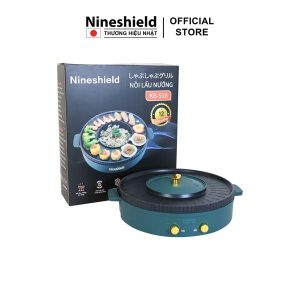 Nồi lẩu nướng điện đa năng nineshield KB-518 - Tiết kiệm điện - Ảnh 10