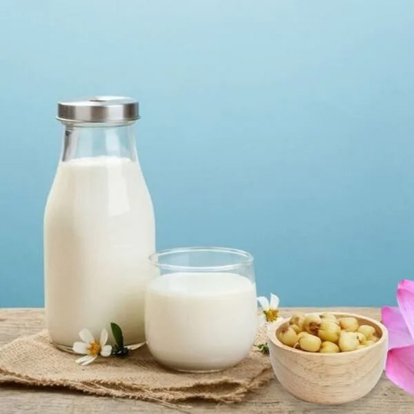 Sữa hạt sen thành phẩm