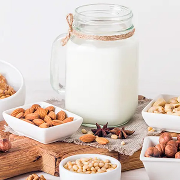 Nguyên liệu làm sữa hạnh nhân