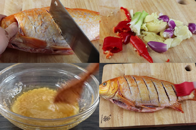 Sơ chế cá trước khi chiên