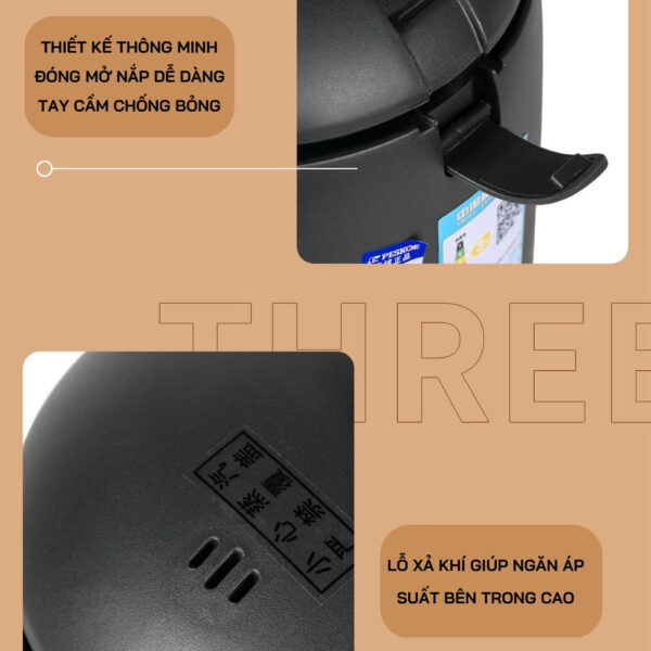 Thiết kế nồi cơm Nineshield