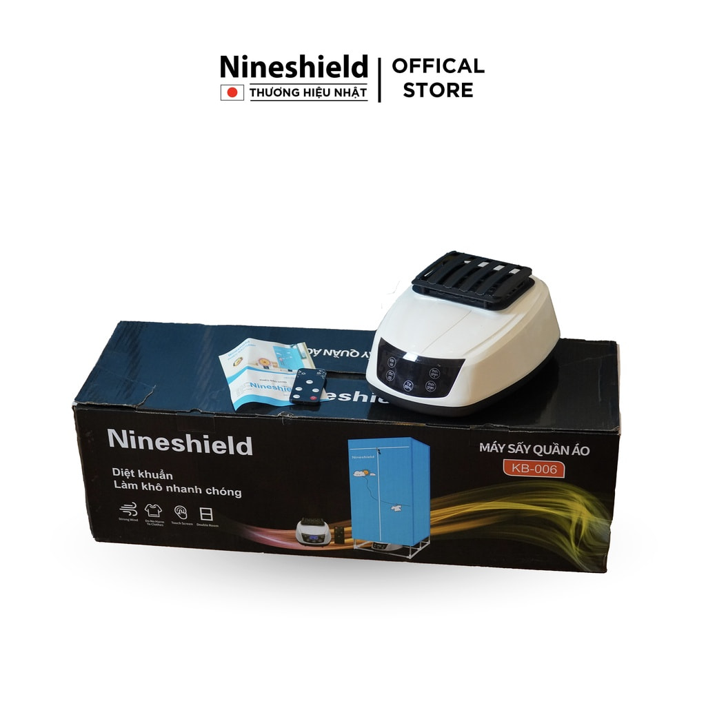 Máy sấy quần áo nineshield KB 006