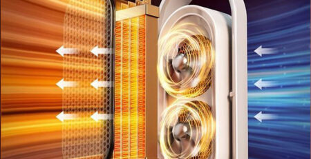 cấu tạo máy sưởi gốm