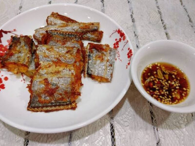 Cá hố chiên giòn
