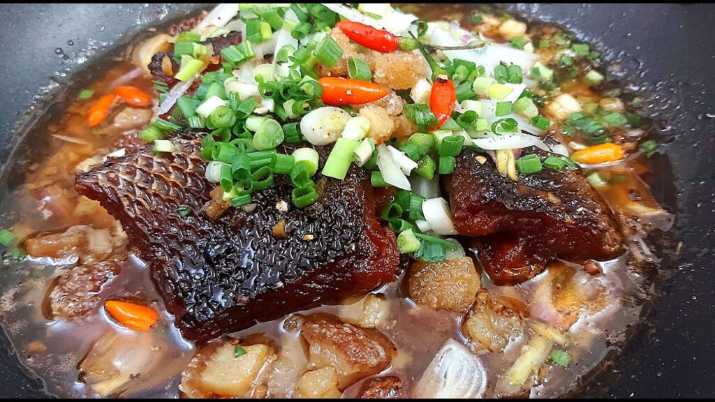 Cách chiên mắm cá lóc