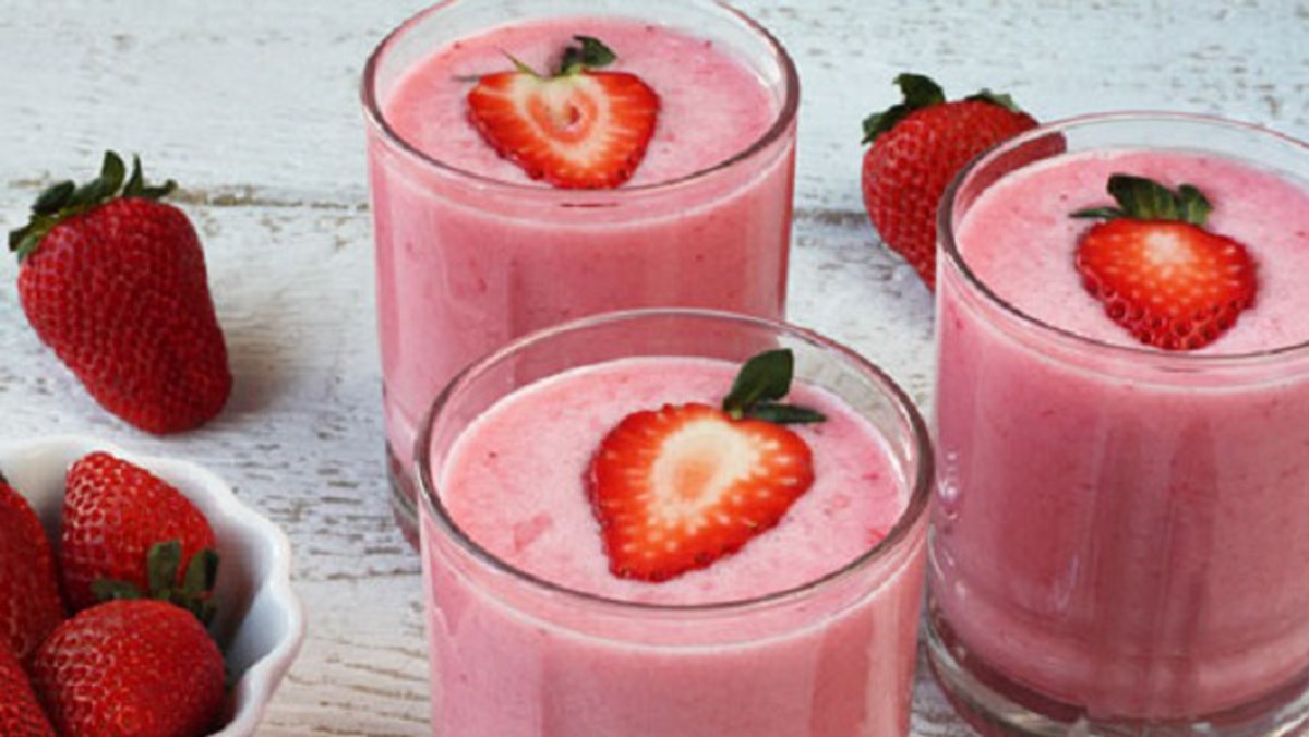 smoothie dâu