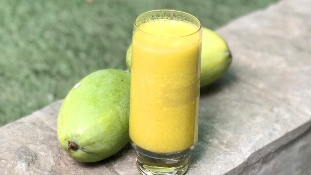 nước ép xoài chín