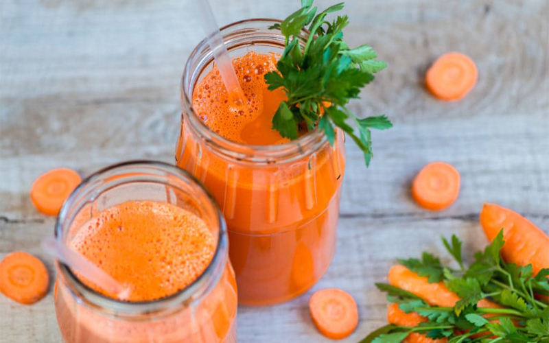 nước ép cà rốt cần tây