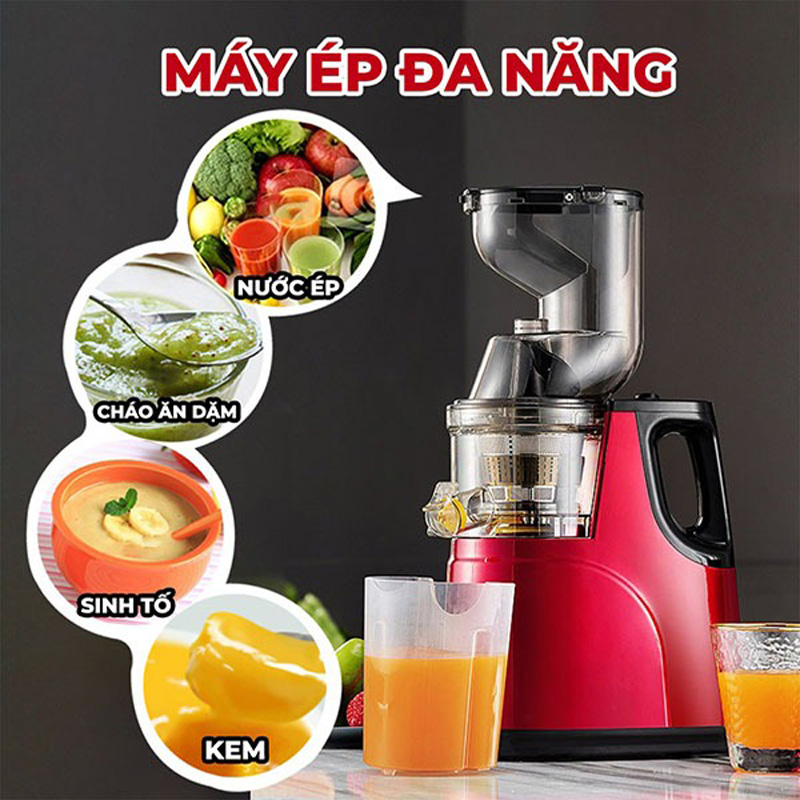 nên mua máy ép chậm hay máy ép nhanh