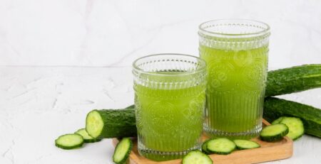 Nước ép cần tây dưa leo