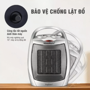 Máy sưởi Nineshield Brightown Chính Hãng Ưu Đãi Sập sàn - Ảnh 3