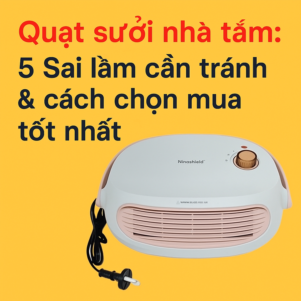 quạt sưởi nhà tắm