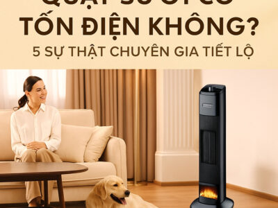 quạt sưởi có tốn điện không