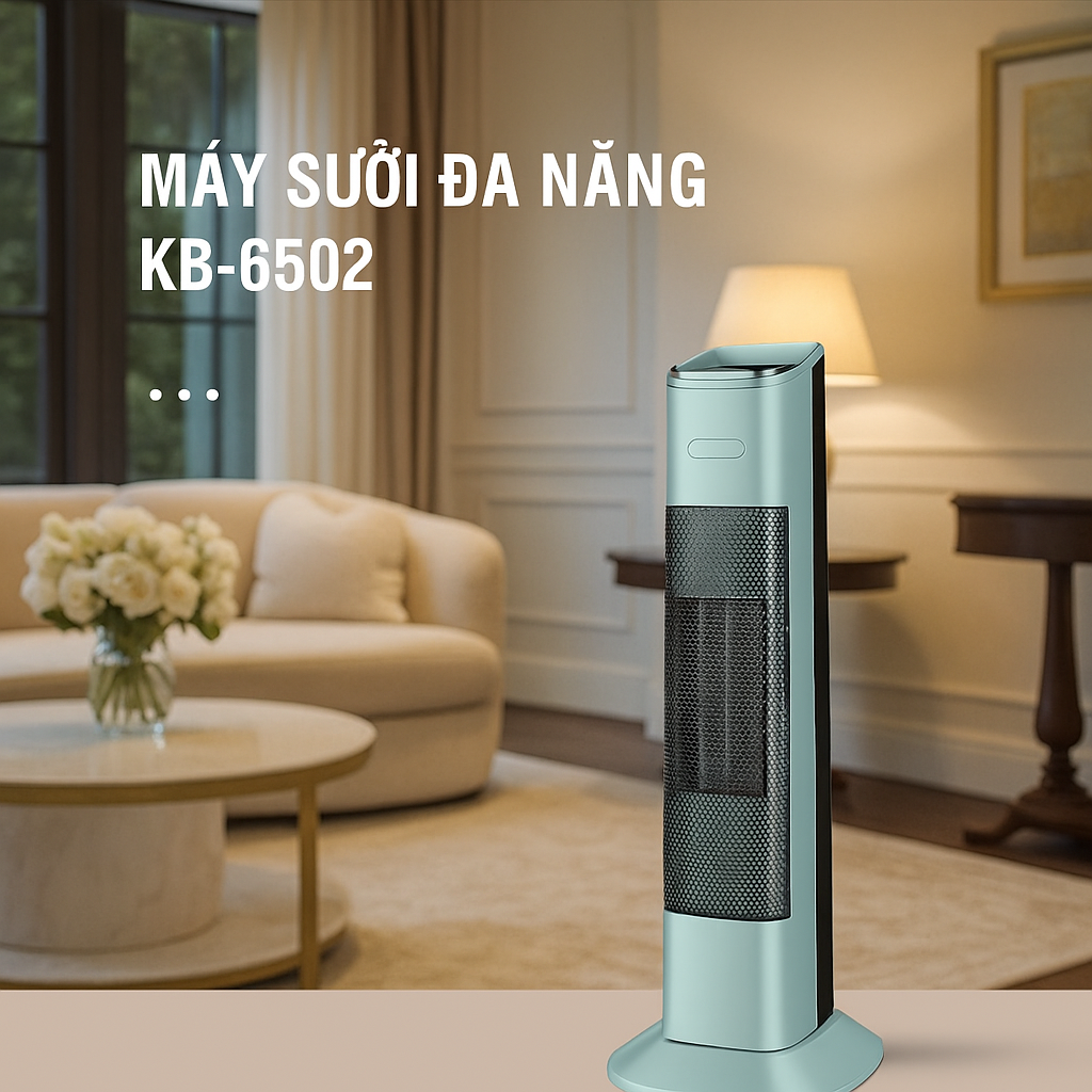 quạt sưởi gốm