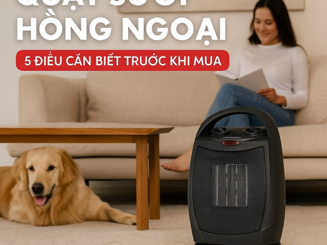 quạt sưởi hồng ngoại